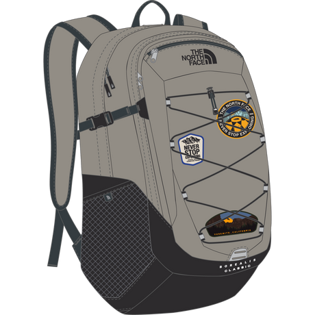 The North Face - Borealis Classic Patch - Stone Slab/TNF Black/Pa - vista principale