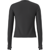 The North Face - Golden Ridge Ribbed Long Sleeve Tee da donna - TNF BLACK - vista alternativa 1