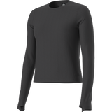The North Face - Golden Ridge Ribbed Long Sleeve Tee da donna - TNF BLACK - vista alternativa 2