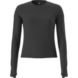 The North Face - Golden Ridge Ribbed Long Sleeve Tee da donna - TNF BLACK - vista principale