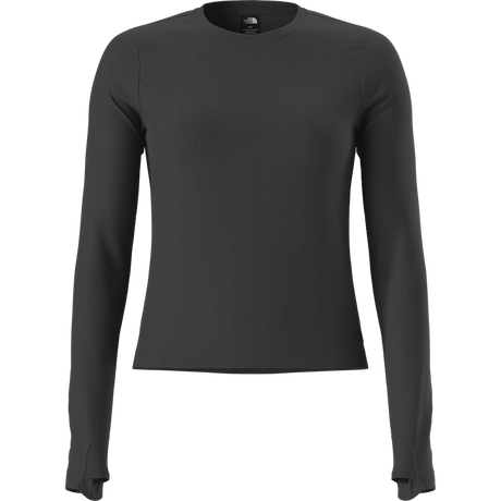 The North Face - Golden Ridge Ribbed Long Sleeve Tee da donna - TNF BLACK - vista principale