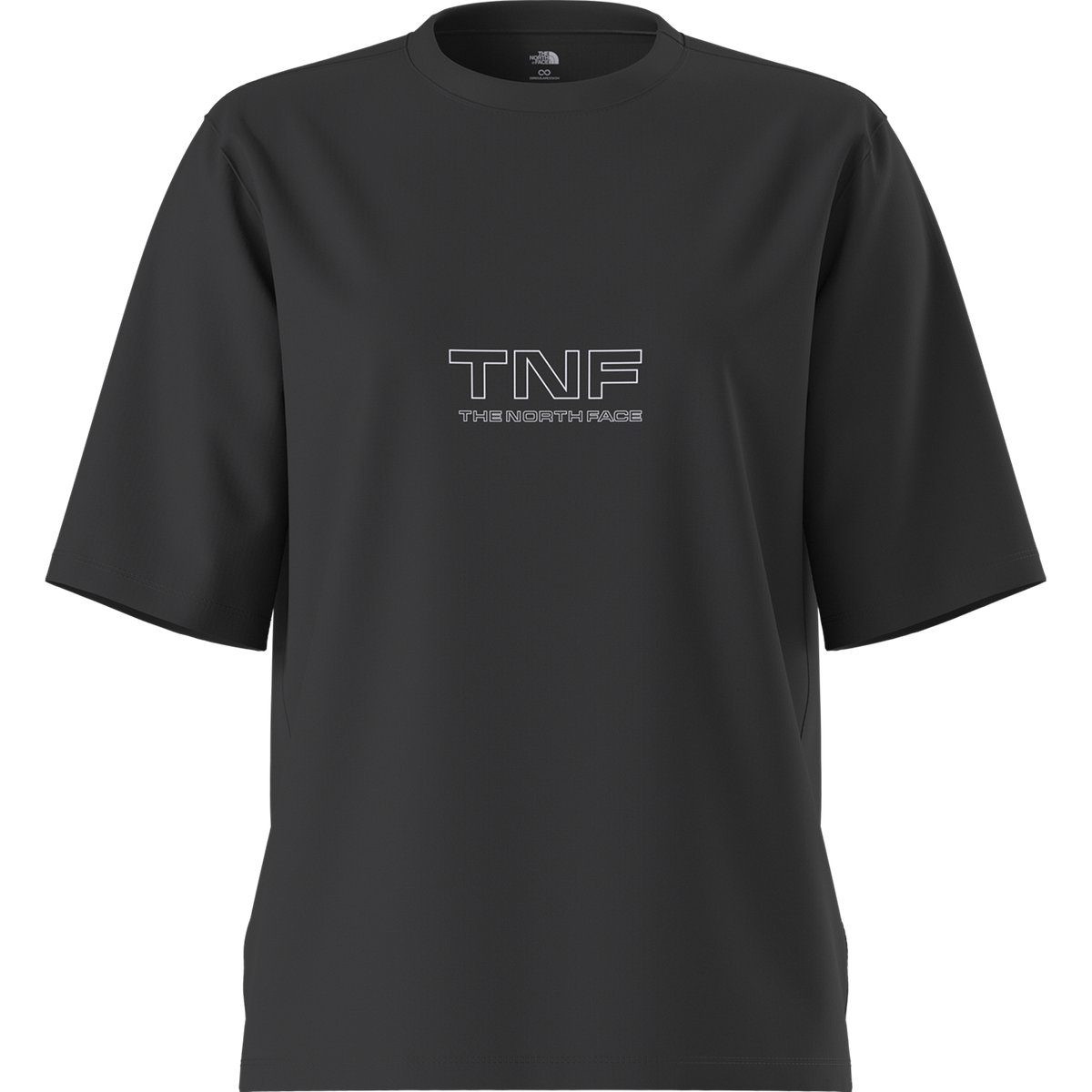 The North Face - Zumu 2.0 Boxy Ss Tee da donna - BLACK - vista principale