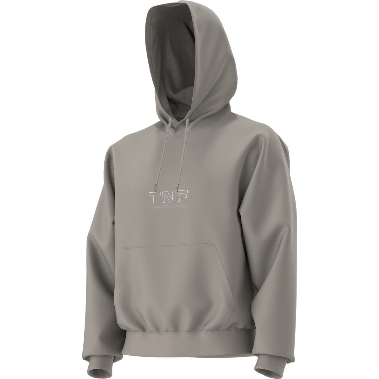 The North Face - Zumu 2.0 Relaxed Hoodie unisex - Stone Slab - vista alternativa 12