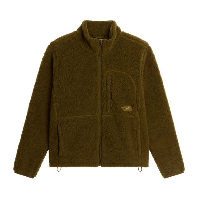 The North Face - Extreme Pile 2 full-zip Jacket Caraway Seed da uomo - TNFBLK/BRNNRABL - vista principale