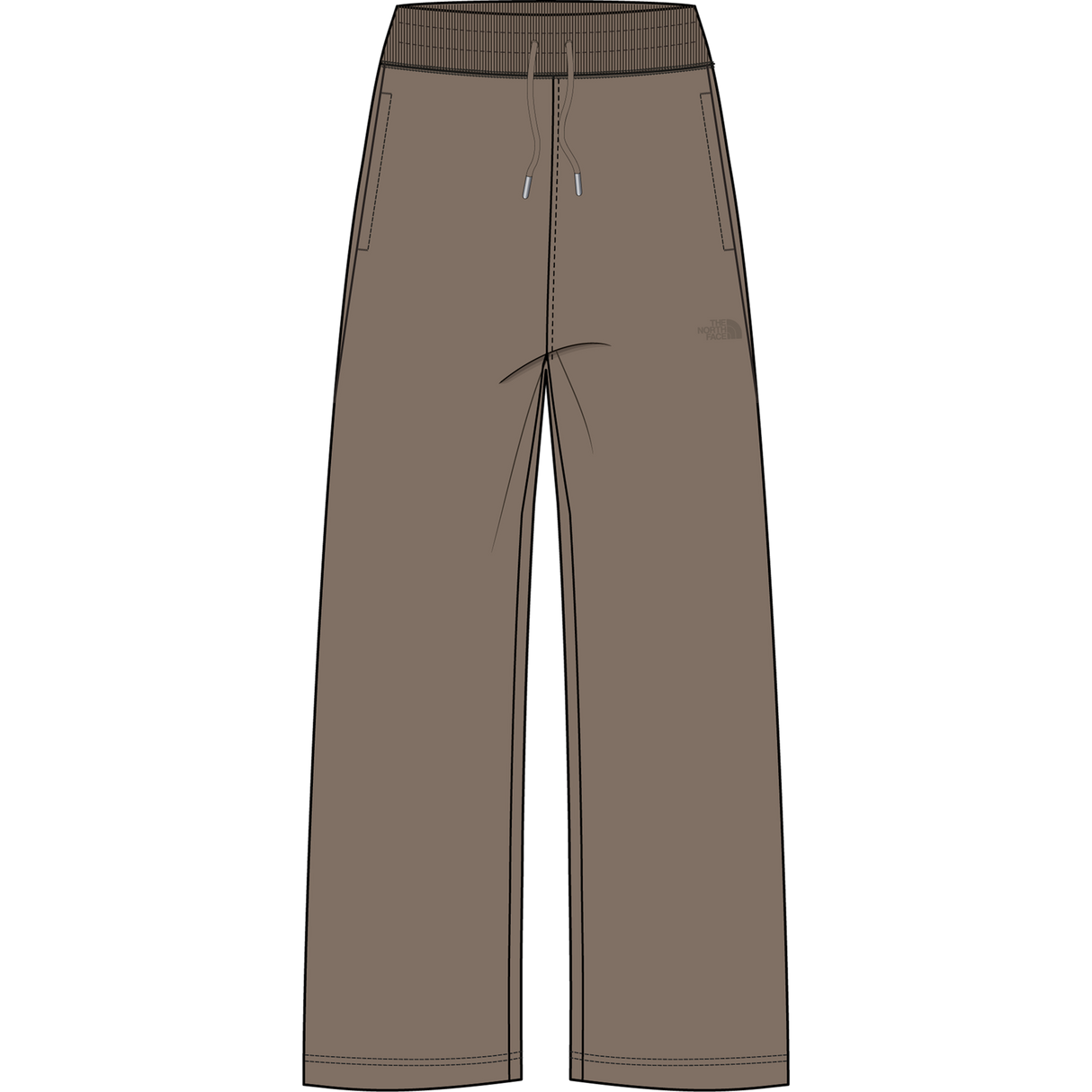 The North Face - Pintado Wide Pant da donna - Garnet - vista alternativa 10