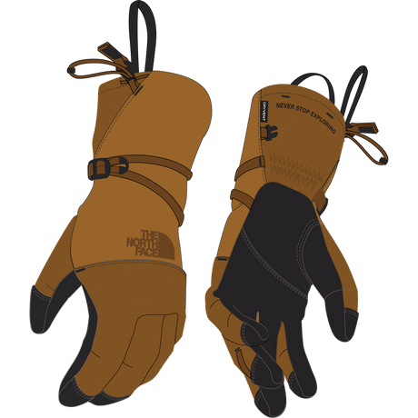 The North Face - Montana Edge Glove unisex - Timber Tan/Timber Tan H - vista alternativa 10