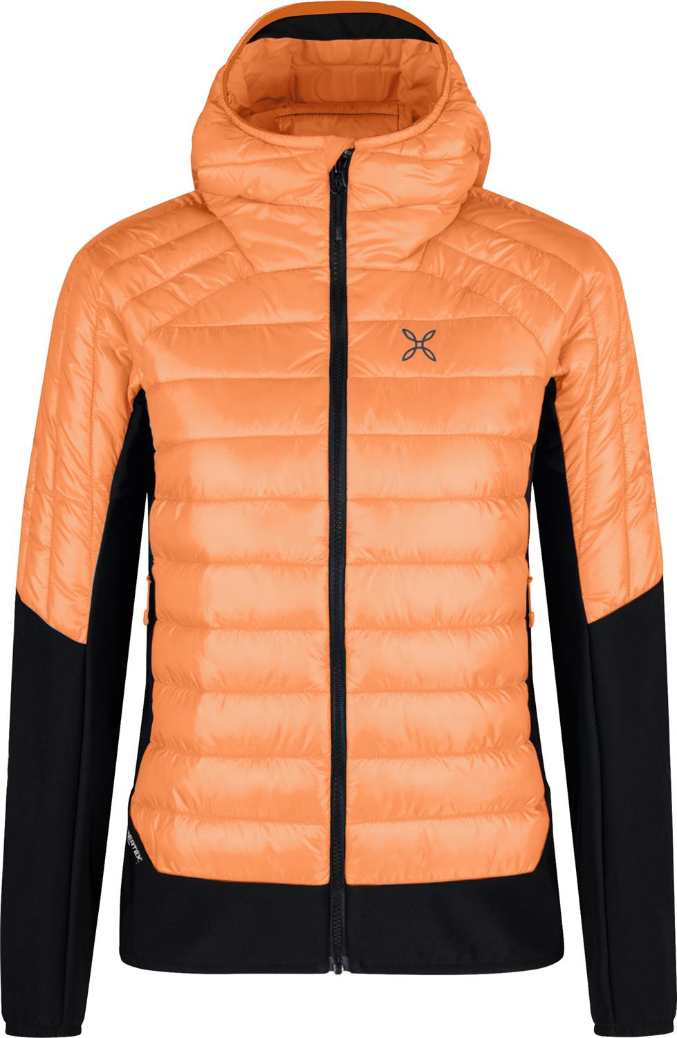 Montura - PEAK HYBRID HOODED JACKET WOM. — MELON — Vista frontale 1