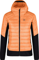 Montura - PEAK HYBRID HOODED JACKET WOM. — MELON — Vista frontale 1