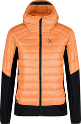 Montura - PEAK HYBRID HOODED JACKET WOM. — MELON — Vista frontale 1