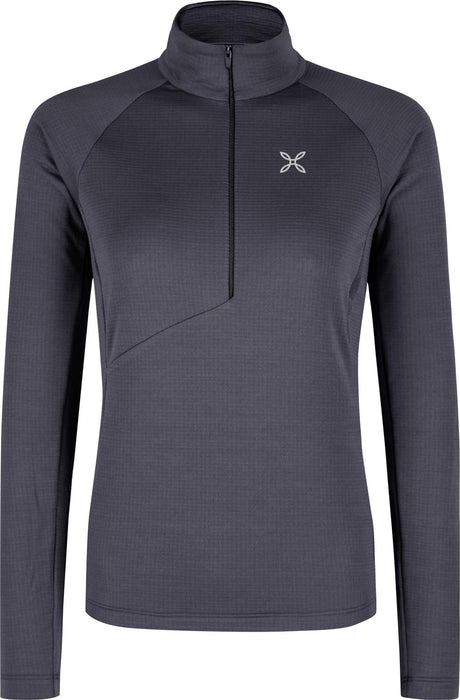 Montura - PEAK POWER G.POLARTEC ANORAK W — GRAPHITE BLUE — Vista frontale 1
