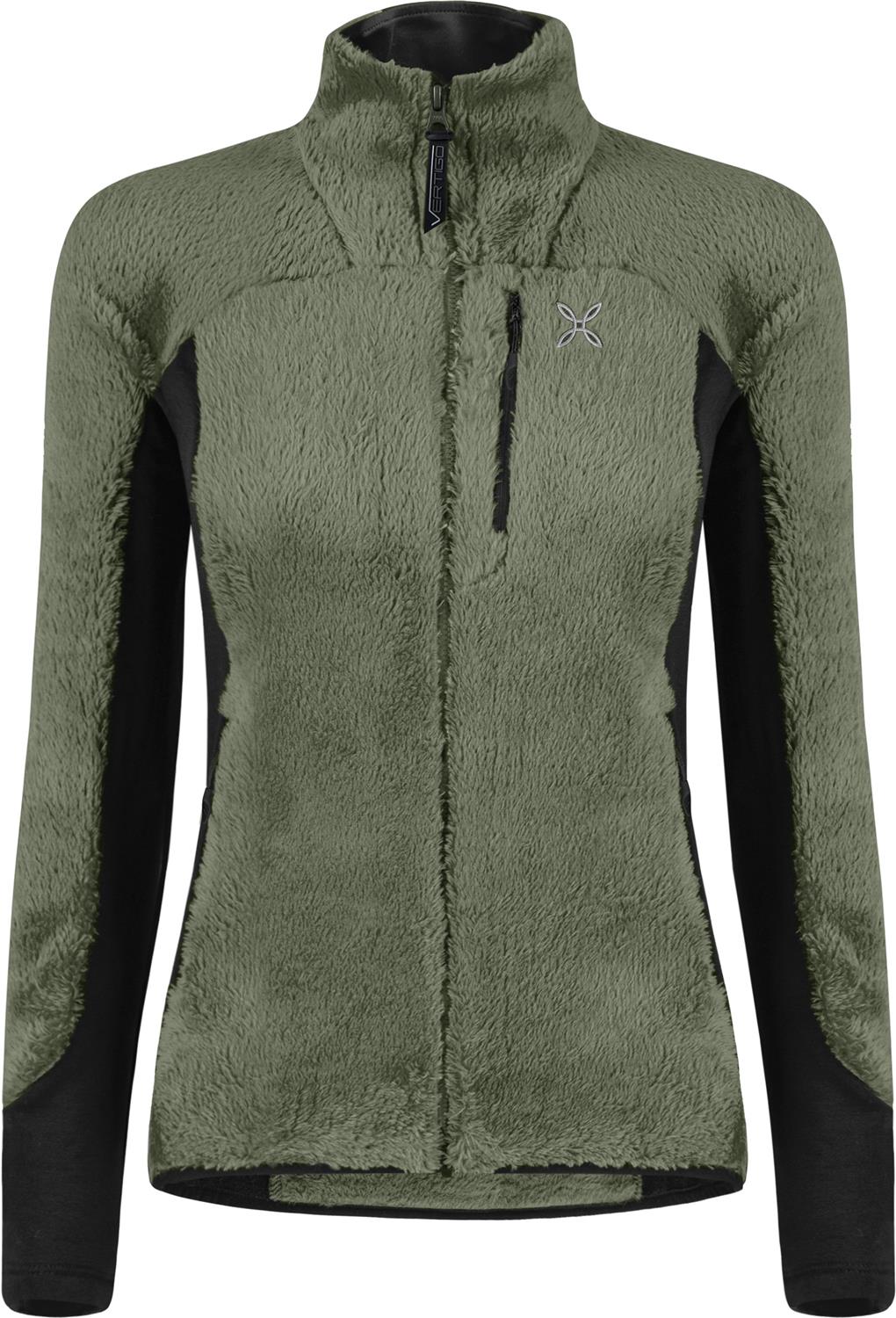 Montura - NORDIC FLEECE 2 JACKET WOMAN — VERDE SALVIA — Vista frontale 1