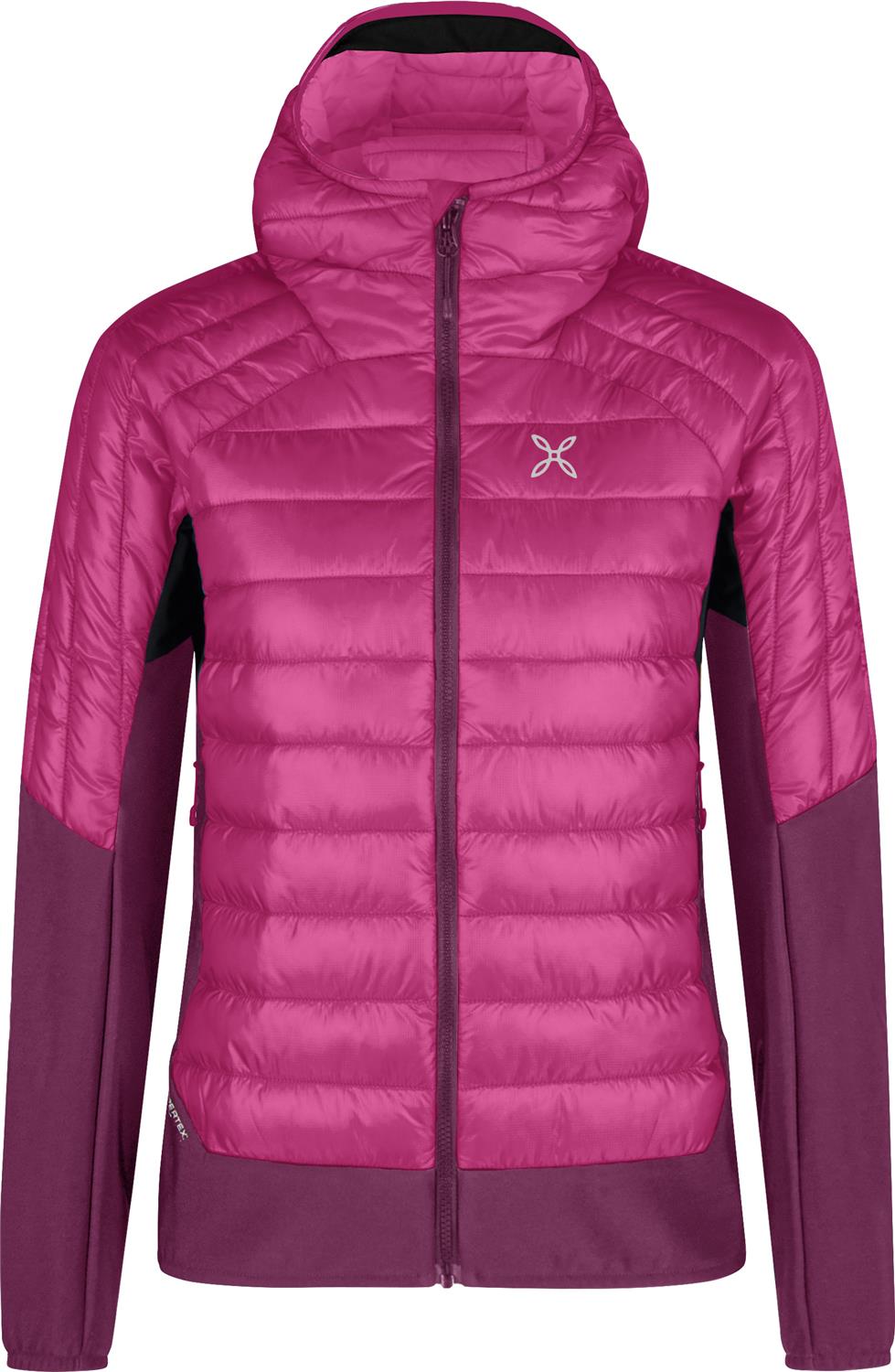 Montura - PEAK HYBRID HOODED JACKET WOM. — BATON ROUGE/VINACCIA — Vista frontale 1