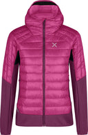 Montura - PEAK HYBRID HOODED JACKET WOM. — BATON ROUGE/VINACCIA — Vista frontale 1