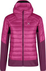 Montura - PEAK HYBRID HOODED JACKET WOM. — BATON ROUGE/VINACCIA — Vista frontale 1