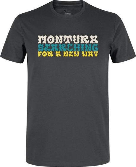 Montura - WOODSTOCK T-SHIRT — ARDESIA DELAVE' — Vista frontale 1