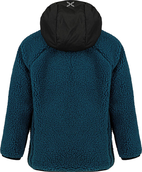Montura - SHERPA HYBRID JACKET BABY — STEEL BLUE — Vista posteriore 3