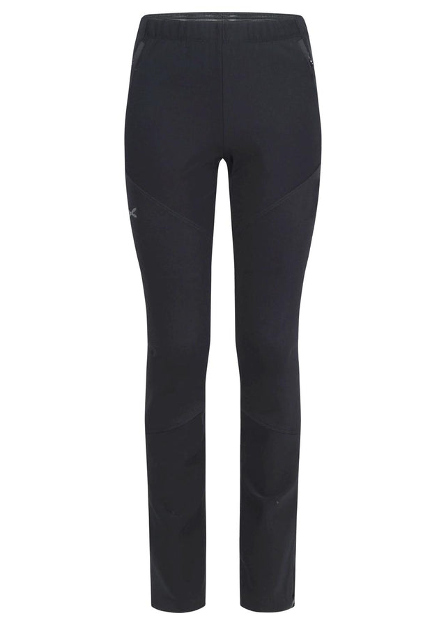 Montura - NORDIK 2 -5 CM PANTS WOMAN — BLACK — Vista frontale 1