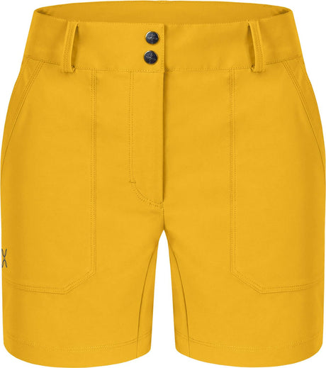 Montura - SARZANA SHORTS WOMAN — MUSTARD — Vista frontale 1