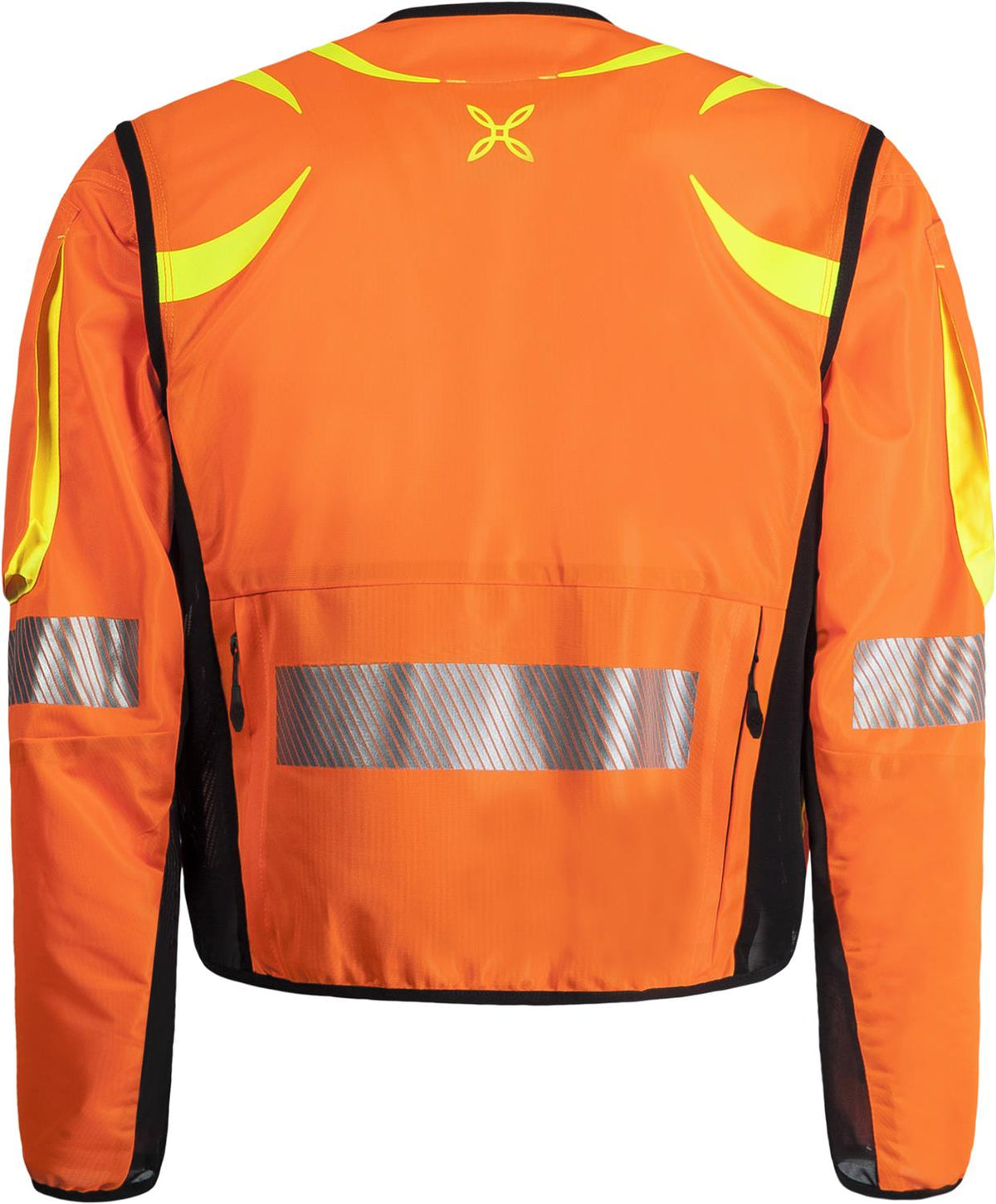 Montura - OPERATOR CONVERT JACKET — ARANCIO FLUO/GIALLO FLUO — Vista posteriore 3