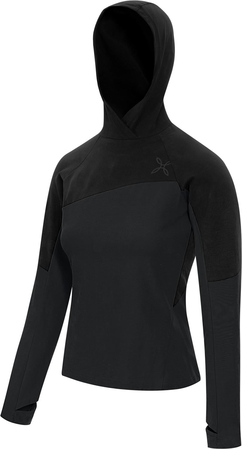 Montura - FREE EVO HOODED MAGLIA WOMAN — ARDESIA — Immagine 2