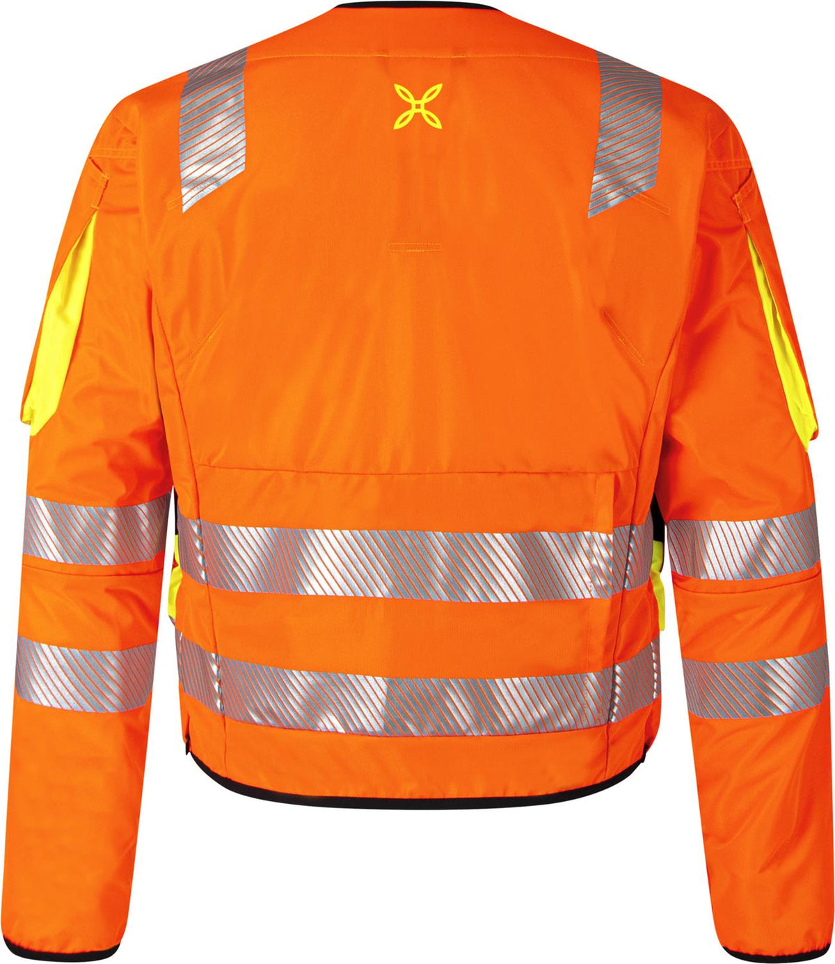 Montura - OPERATOR CE 2.0 JACKET — ARANCIO FLUO/GIALLO FLUO — Vista posteriore 3