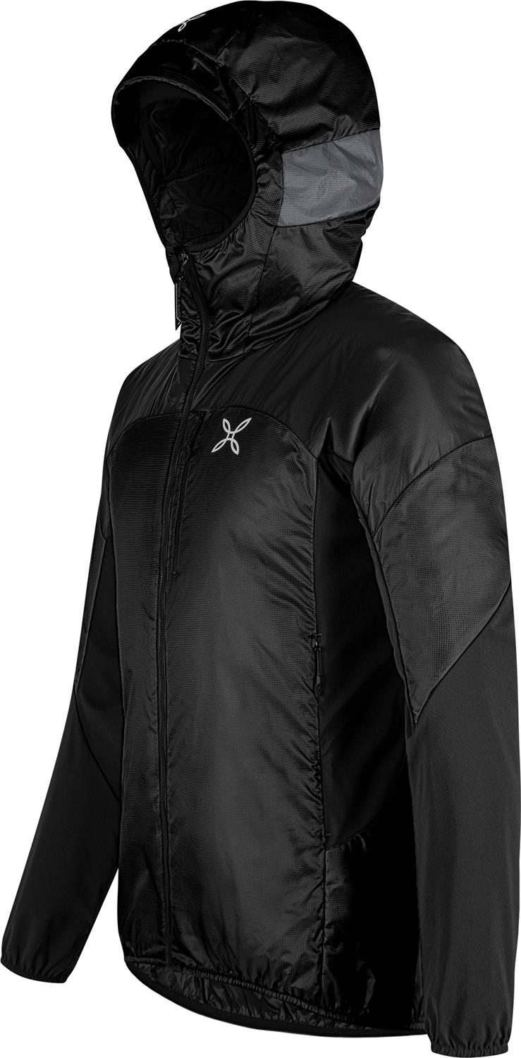 Montura - VERTIGO COMFORTEMP HOODED JKT — BLACK — Immagine 2