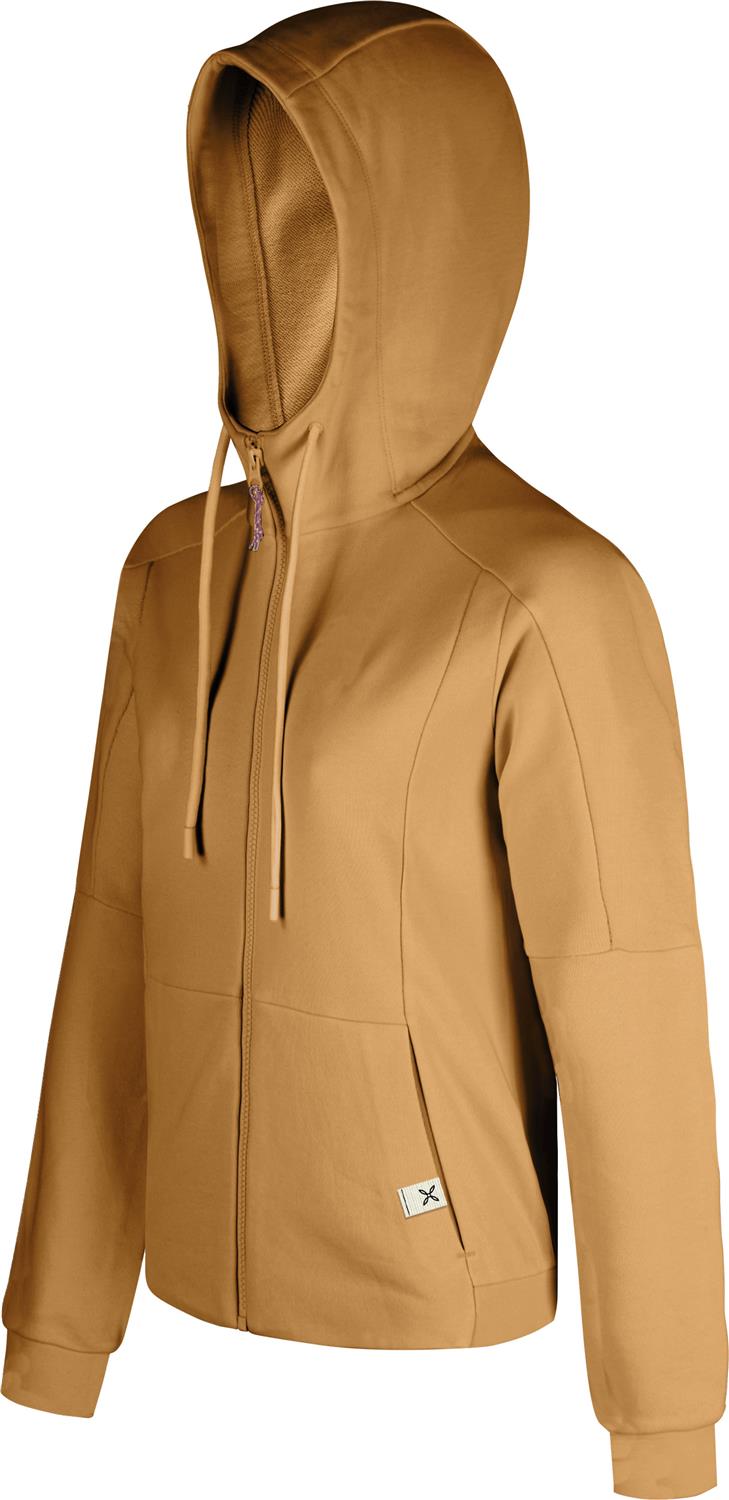 Montura - GOBI HOODED SWEATER WOMAN — BRONZE BROWN — Immagine 2