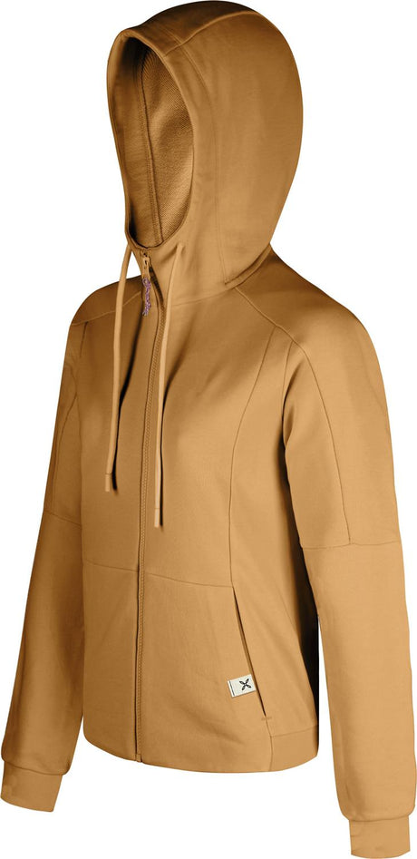 Montura - GOBI HOODED SWEATER WOMAN — BRONZE BROWN — Immagine 2