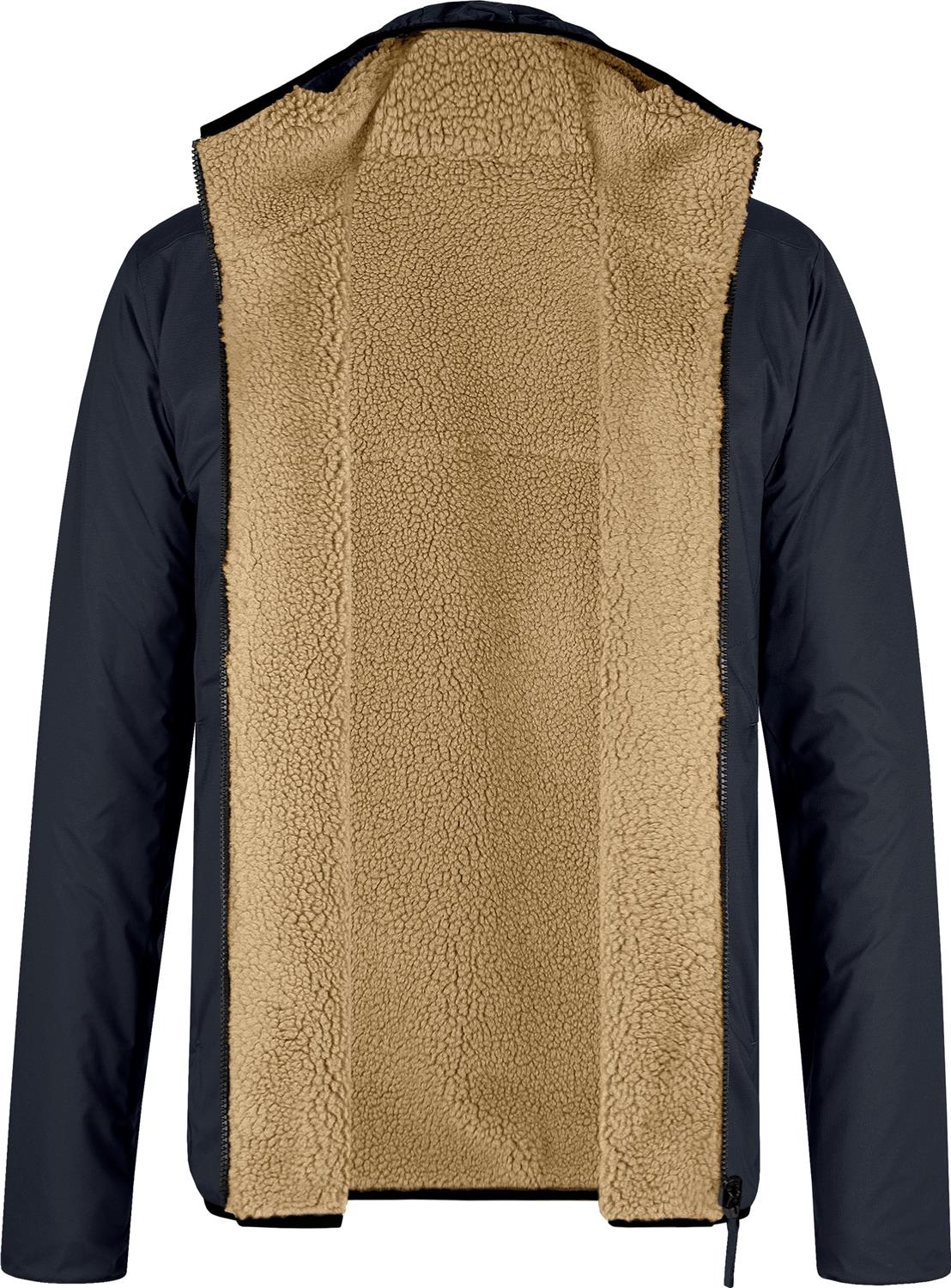 Montura - SHERPA REVERSIBLE JACKET — BLU NOTTE/DESERT BEIGE — Immagine 4