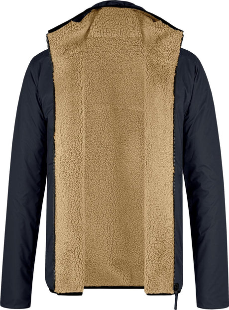 Montura - SHERPA REVERSIBLE JACKET — BLU NOTTE/DESERT BEIGE — Immagine 4
