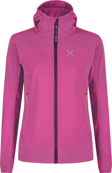 Montura - SEED HOODED JACKET WOMAN — BATON ROUGE/VINACCIA — Vista frontale 1