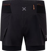 Montura - SHADOW 2 SHORTS WOMAN — ARDESIA/MELON — Vista posteriore 3