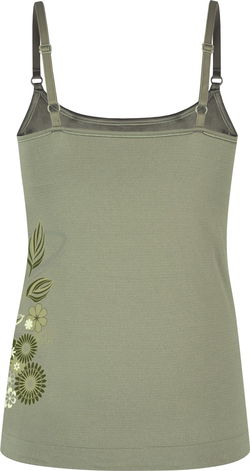 Montura - FLOWER SEAMLESS CANOTTA WOMAN — VERDE SALVIA — Vista posteriore 2