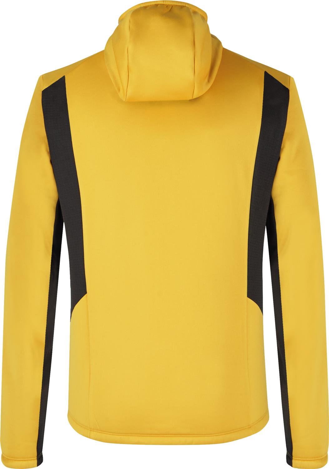 Montura - PULSE HOODED MAGLIA — MUSTARD — Vista posteriore 3