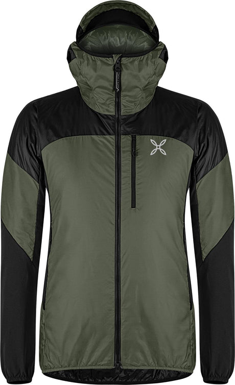 Montura - VERTIGO COMFORTEMP HOODED JKT — VERDE SALVIA — Vista frontale 1