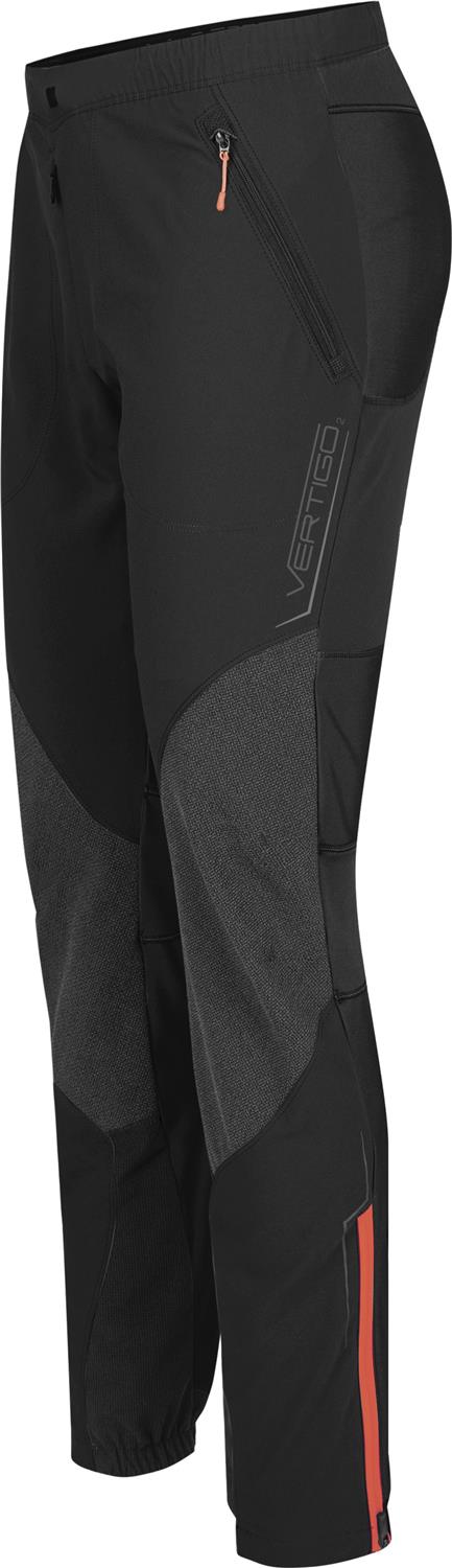 Montura - VERTIGO 2.0 PANTS — BLACK/ORANGE — Immagine 2