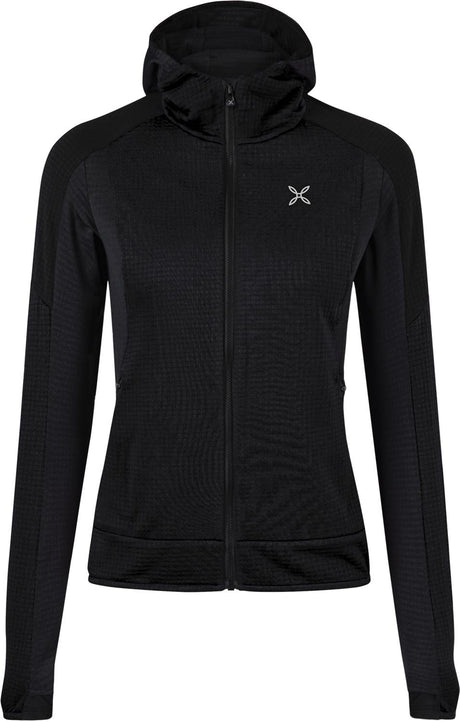 Montura - STRETCH COLOR 2 MAGLIA WOMAN — BLACK — Vista frontale 1