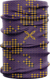 Montura - SNOW NECK TUBE — PETUNIA/MUSTARD — Vista frontale 1