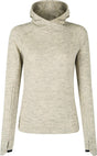 Montura - VERSANTE MERINO HOOD.L/S TEE W — OXFORD TAN — Vista frontale 1