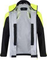Montura - MONTE 2 JACKET — BLACK/GIALLO FLUO PERS. — Immagine 4