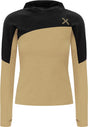 Montura - FREE EVO HOODED MAGLIA WOMAN — DESERT BEIGE — Vista frontale 1