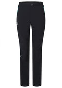 Montura - ROCKY PANTS WOMAN — NERO/CARE BLUE — Vista frontale 1