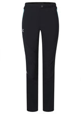 Montura - ROCKY PANTS WOMAN — NERO/CARE BLUE — Vista frontale 1