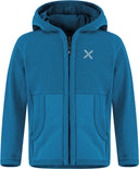 Montura - STRETCH HOODY JACKET BABY — BLU OTTANIO — Vista frontale 1