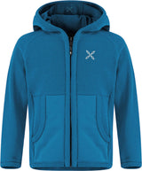 Montura - STRETCH HOODY JACKET BABY — BLU OTTANIO — Vista frontale 1