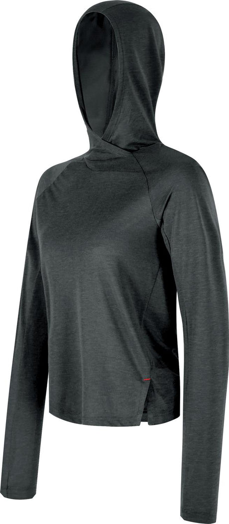 Montura - VERSANTE HOODED MAGLIA WOMAN — ANTRACITE — Immagine 2