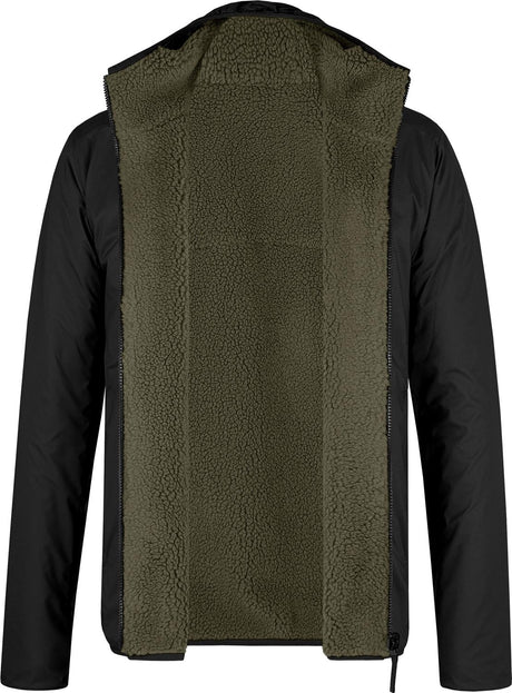 Montura - SHERPA REVERSIBLE JACKET — BLACK/VERDE SALVIA — Immagine 4