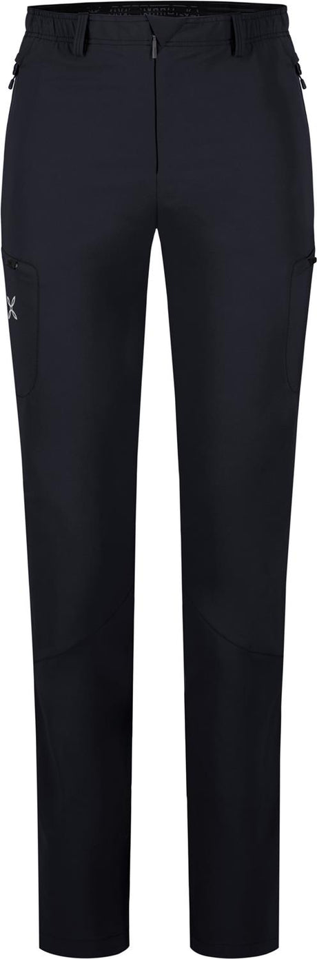 Montura - LEDGE PANTS WOMAN — BLACK — Vista frontale 1