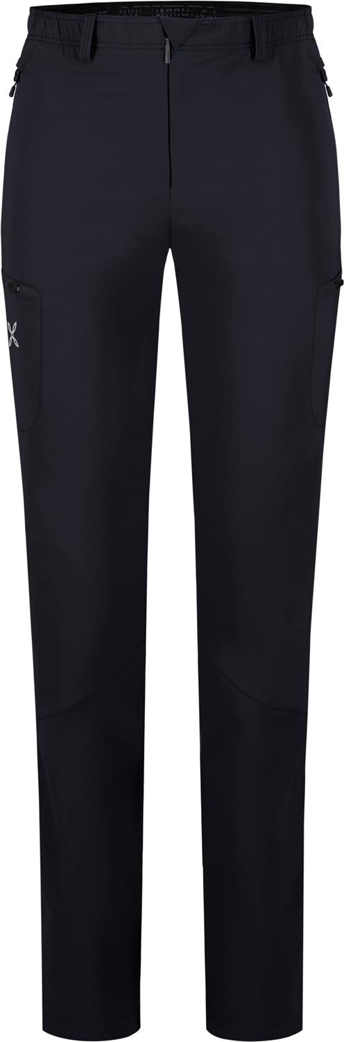 Montura - LEDGE PANTS WOMAN — BLACK — Vista frontale 1