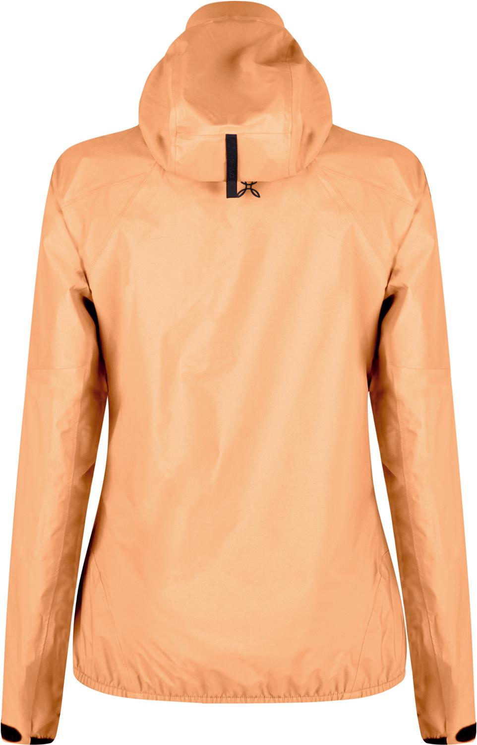 Montura - UPLAND 3L HOODED JACKET WOMAN — MELON/VINACCIA — Vista posteriore 3